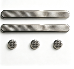 Indicadores Táctiles de Acero Inoxidable 304, Tachuelas para Ciegos con Superficie Pulida, Tira de Advertencia para Escaleras y Entradas - Product Image 4