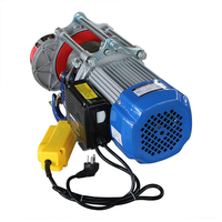 Palan électrique 1000kg 1500kg 220v 380v 50HZ 60HZ hauteur de levage 30-100m câble tirant levage palan électrique à câble métallique
