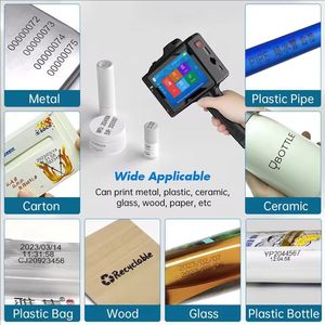 Impresora de Inyección de Tinta Portátil Willita de 25.4 mm, Impresión Dinámica de Fecha de Caducidad para Bolsas/Películas/Láminas, Compatible con Trazabilidad de Alta Precisión - Product Image 3