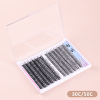 Fournitures de beauté extensions de cils cils individuels cluster de cils clusters kit d'extension de cils bricolage