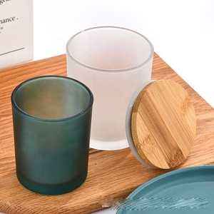 <span class=keywords><strong>Pot</strong></span> <span class=keywords><strong>en</strong></span> <span class=keywords><strong>verre</strong></span> dépoli coloré pour bougie, <span class=keywords><strong>avec</strong></span> couvercle, pour aromathérapie, idéal pour chambre à coucher, vente <span class=keywords><strong>en</strong></span> gros - Product Image 3