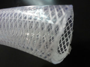 Tuyau d'eau flexible haute pression en <span class=keywords><strong>PVC</strong></span> souple non toxique tressé en fibre, léger, durable, certifié ISO, tubes en plastique transparent de 1/2 pouce - Product Image 6