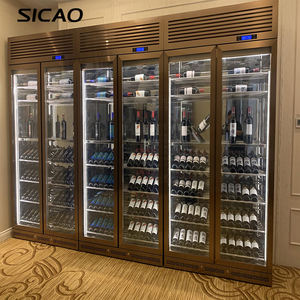 Réfrigérateur moderne de haute qualité pour boissons de <span class=keywords><strong>vin</strong></span> <span class=keywords><strong>rouge</strong></span> champagne, refroidisseur de <span class=keywords><strong>vin</strong></span> personnalisé, meilleure cave souterraine - Product Image 2