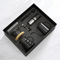 Ensemble de café portable classique, durable et personnalisé, best-seller, pour l'extérieur, avec moulin, bouilloire et verseur, emballage coffret cadeau