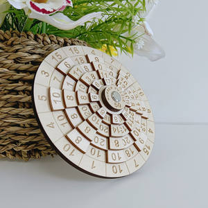 Casse-tête en bois personnalisé Safecracker 50 - un casse-tête <span class=keywords><strong>math</strong></span>ématique amusant et stimulant pour adultes et adolescents - Product Image 3