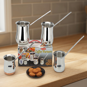Réchauffeur de café en métal avec la construction en acier de poignée de S S - Product Image 3