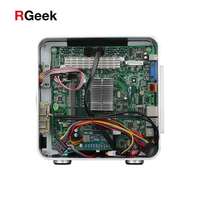 Boîtier de serveur NAS RGeek en aluminium 5 baies 6 baies HDD ITX NAS pour disque dur 2,5/3,5'' avec échange à chaud