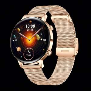 Reloj Inteligente MK96 BT Call para Mujer, Pantalla AMOLED de 1.32 Pulgadas, Monitor de Salud, Frecuencia Cardíaca, Fitness, Sueño, Reloj Inteligente Femenino - Product Image 5