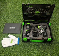 Llave de Impacto Inalámbrica Ex450 21V de Alto Torque y Gran Capacidad con Batería de Gran Capacidad para Reparación de Neumáticos y Ruedas de Automóviles