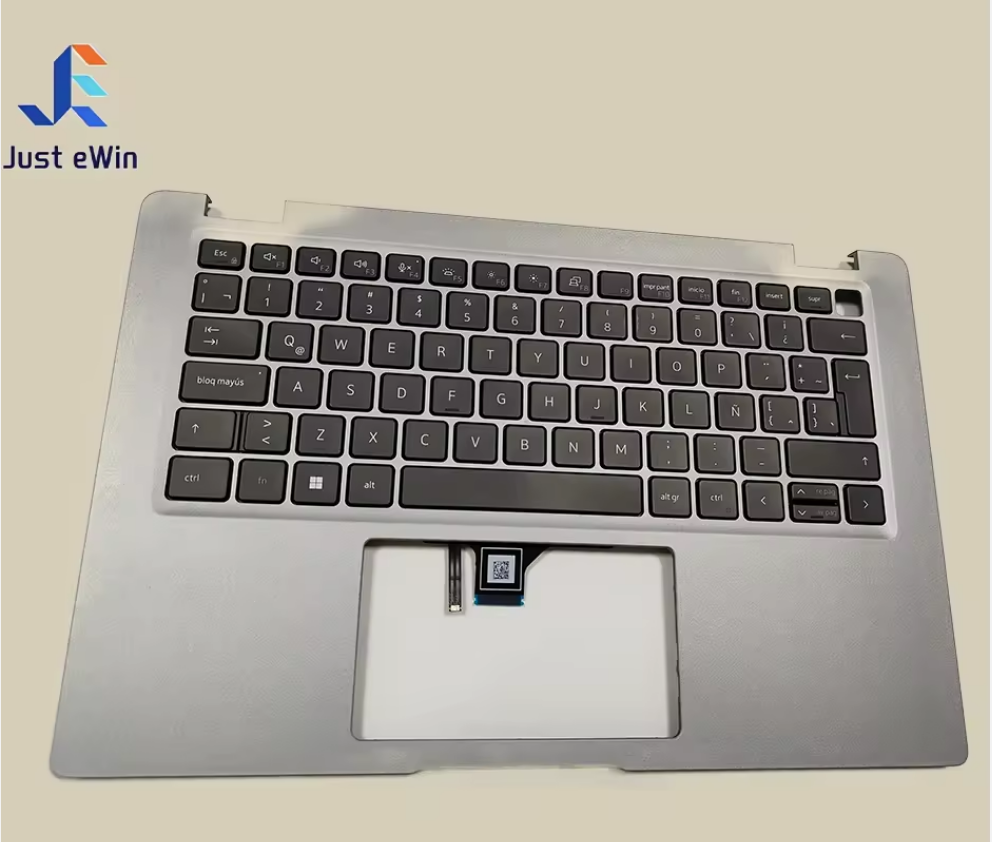 Palmrest with backlit keyboard