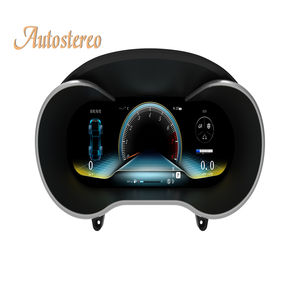 Tableau de bord numérique virtuel pour Mercedes Benz <span class=keywords><strong>C</strong></span> W205 GLC X205 2015-2019 Lecteur multimédia de voiture Tableau de bord Compteur de vitesse Écran - Product Image 3