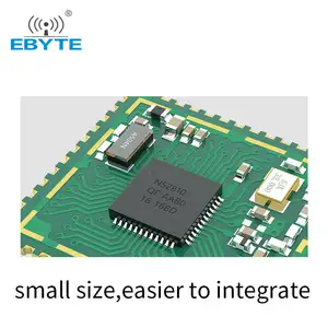 E73-2G4M04S1A Ebyte CE FCC 스마트 홈 잠금 RFID 웨어러블 장치 저전력 BLE 4.2 5.0 nRF52810 무선 모듈