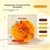 Sobeno Nouveau Jouet Squishy Ananas – Caoutchouc Amusant Anti-Stress pour Enfants et Adultes, Texture Souple et Masticable Réaliste Thème Alimentaire, Effet Lent