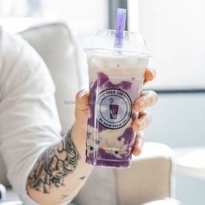 Gobelet en plastique transparent PP PET PLA biodégradable compostable écologique de 12 oz, 16 oz, 20 oz - Product Image 2