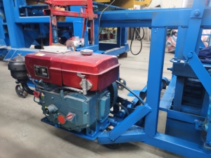 Máquina portátil para fabricar ladrillos 3-45, máquina para fabricar bloques huecos, fábrica de ladrillos de hormigón Brickma a la venta - Product Image 6