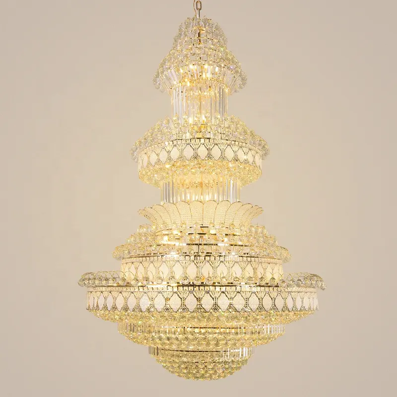 All'ingrosso Villa scala Hotel progetto fantasia comprare lampadario di cristallo illuminazione moderna