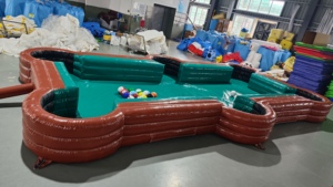 Juego <span class=keywords><strong>de</strong></span> Billar Humano Inflable <span class=keywords><strong>para</strong></span> Piscina, Fútbol Gigante <span class=keywords><strong>de</strong></span> Snooker <span class=keywords><strong>para</strong></span> Eventos y Alquiler - Product Image 2