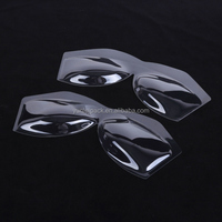Plateau d'emballage intérieur pour soutien-gorge en plastique transparent rectangulaire jetable personnalisé en PET, thermoformage sous vide, épaisseur de 0,2 à 2 mm