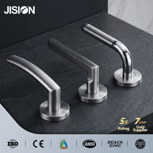 Nouveau design Levier <span class=keywords><strong>de</strong></span> <span class=keywords><strong>porte</strong></span> intérieure Poignées <span class=keywords><strong>de</strong></span> verrouillage intérieures <span class=keywords><strong>Poignée</strong></span> <span class=keywords><strong>de</strong></span> <span class=keywords><strong>porte</strong></span> en acier inoxydable <span class=keywords><strong>de</strong></span> luxe classique noir mat pour chambre à coucher - Product Image 2