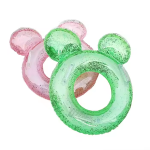 Venta caliente de alta calidad inflable PVC adultos y niños flotante redondo doble Airbag anillo de natación con tubos de natación - Product Image 5