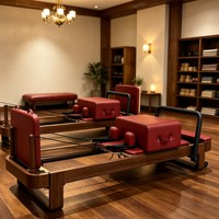 Reformer Pilates en alliage d'aluminium, machine de fitness commerciale, équipement de studio pour cours de Pilates, usine OEM