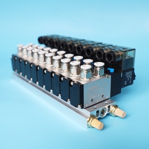 ข้อต่อแบบเร็วพิเศษ 1/4 8 มม. อลูมิเนียม 4V210-08-10F 5 ทาง 12V ชุดจ่ายลม - Product Image 1