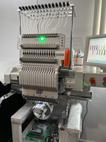 Marque japonaise Tajima TMBR-S1501C à 15 aiguilles Machine à broder industrielle multifonctionnelle à tête unique pour ordinateur