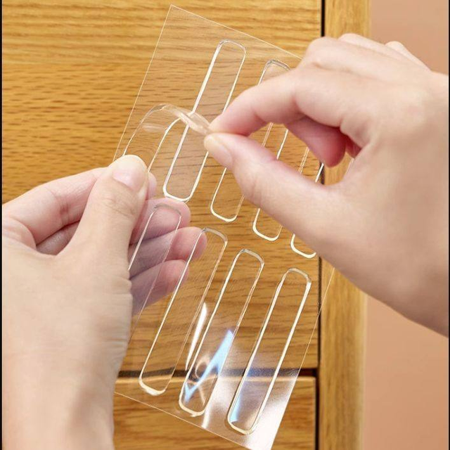 Factory Die Cut Double Side Removable Sticky Pu Gel 0.3mm Pad Polyurethane Silicone Rubber Self Adhesive Nano Pad Sheets in Roll