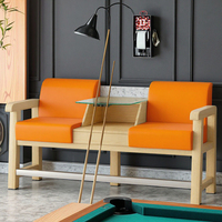 Chaise de spectateur de style moderne pour table de billard, pour salle de billard ou salon, utilisation en hôtel, style canapé, tabouret de bar