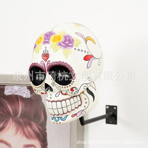 Elegante Adorno de Calavera Color Blanco Hueso, Pequeño, Hecho a Mano, Decoración de Halloween para Interiores, Regalo para Escritorio - Product Image 4