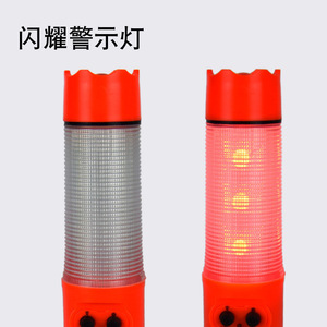 Town Head 6-In-1 Safety Hammer Red Car Escape Tool With Flashlight And Alarm For Emergency Use - Product Image 4