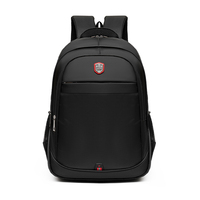 Mochila Unisex Impermeable para Portátil, con Cierre de Cremallera, Material Oxford, Gran Capacidad para Viajes