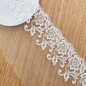 ริบบิ้นผ้าตาข่ายโพลีเอสเตอร์ปักลายลูกไม้ละลายน้ำได้ สำหรับตกแต่งชุดเด็ก DIY เย็บปักถักร้อย เครื่องประดับเสื้อผ้า ของตกแต่งบ้าน - Product Image 6