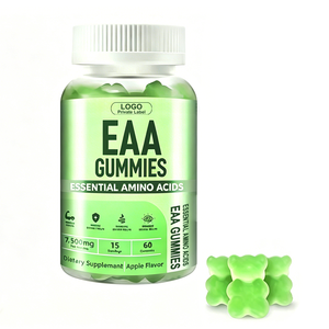 Gomitas EAA Personalizadas, Suplementos Deportivos Pre-Entrenamiento con 9 Aminoácidos Esenciales, Aminoácidos de Cadena para la Recuperación Muscular y el Apoyo Energético - Product Image 1