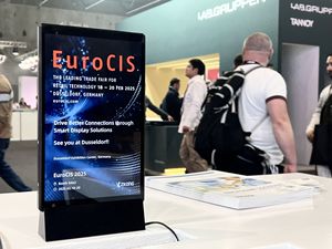 Elektronisch Label Nfc Smart Shelf <span class=keywords><strong>Lcd</strong></span> Digitaal Scherm Scherm Bewegwijzering Digitaal Prijsdisplay Voor Supermarkt - Product Image 5