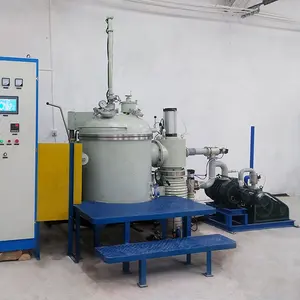 1700C High Temperature Medium Frequency Induction Vacuum Induction Smelting Furnace