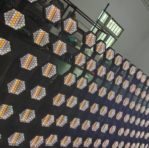 Rgb led rétro flash lumière dmx stage 6 rétro lumière - Product Image 1