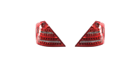 Feux avant et arrière LED pour voiture PHARRI 12V, 6000K, pour Classe C W204 2008-2010 et C63 AMG 2011-2014, mise à niveau