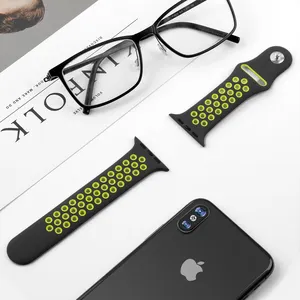 Nuovo arrivo braccialetti da polso di alta qualità popolari in Silicone morbido per donna e ragazza cinturini per orologio con logo personalizzato con vendita calda cinturini per Smart Watch