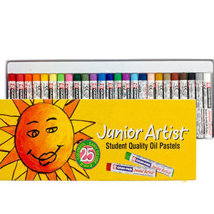 Crayons à la cire à l'huile Arts, lavables, ronds, non toxiques, pour artistes, enfants, étudiants, débutants - Product Image 1