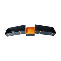 Boîte d'emballage de luxe personnalisée coffret cadeau bouteille de vin personnalisable boîte magnétique double porte unique de haute qualité avec insert