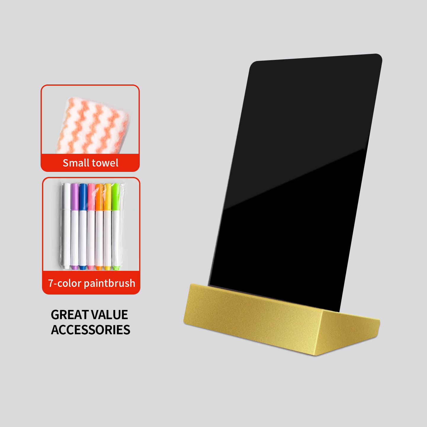 Champagne Gold Painted Base (With Free Gifts)