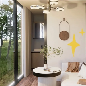 Cabina Prefabbricata Modulare a Montaggio Rapido per Glamping, Stile Apple, Anti-Insetto, per Giardini e Aree Verdi, con Supporto per Chiusura in Lega per un Riposo Confortevole - Product Image 6