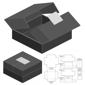 Tùy chỉnh ngăn kéo Quà Tặng tóc giả với satin chèn bao bì tóc mở rộng tông gói popmart mù magetic hộp giấy hộp đấm bốc - Product Image 1