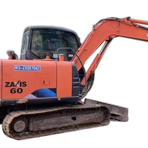 Accessoire tarière d'occasion pour mini-excavatrice Hitachi ZX60, excavatrice hydraulique de 6 tonnes, équipement de construction d'occasion d'origine japonaise - Product Image 1