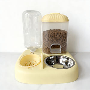 <strong>Hot</strong> Sale 2-in-1 Smart LCD Automatic Stainless Steel Pet Food and Water Dispenser Feeding <strong>Bowl</strong> &amp; Drinking Bottle for Cats <strong>Dogs</strong> - Product Image 4