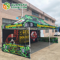 Tentes de réception 10x20 avec parois latérales, tente de réception robuste sur mesure 10x20, design personnalisé, carpas en aluminium professionnel 20x20