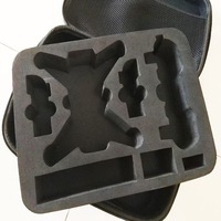 Insert en mousse EVA anti-vibration sur mesure Aigao, mousse moulée sur mesure absorbant les chocs pour boîte à instruments
