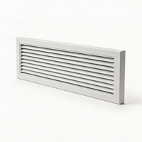 Grille de Diffusion d'Air HVAC en Alliage d'Aluminium et ABS, Grille de Ventilation de Plafond sur Mesure, Installation au Sol, pour Hôtels, Bureaux, Écoles