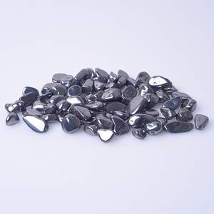 Cristalli di Terahertz Lucidati all'Ingrosso, Pietre Levigate di Terahertz, <span class=keywords><strong>Cristallo</strong></span> Magnetico di <span class=keywords><strong>Ematite</strong></span> Argentata per Reiki - Product Image 3